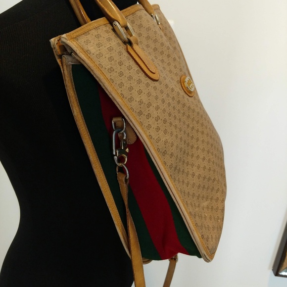 Gucci Handbags - OK to Fair Condition Vintage Gucci Tote handbag